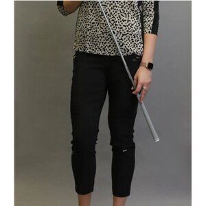 JAMIE SADOCK Womens 14 Skinnylicious Pull On Pants Golf Pockets